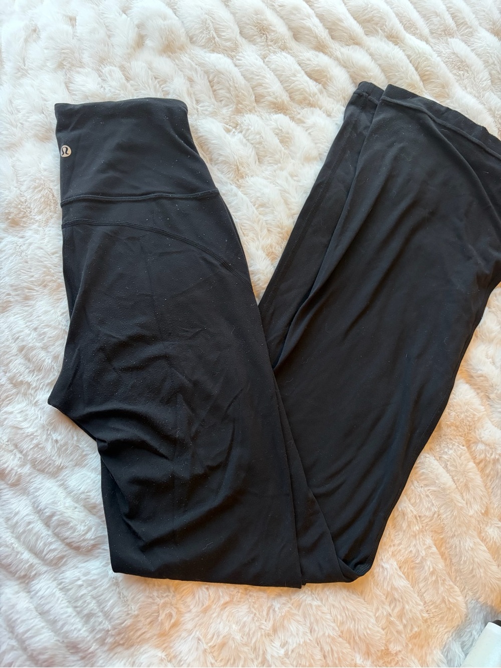 Lululemon black align flare leggings